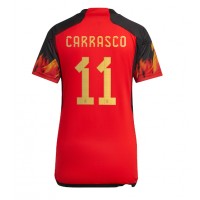 Belgien Yannick Carrasco #11 Fußballbekleidung Heimtrikot Damen WM 2022 Kurzarm